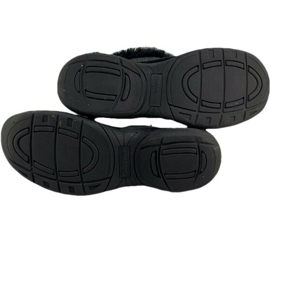 CROFT & BARROW Womens Waterproof Black Suede Winter Boots Size 7 - Picture 5 of 10